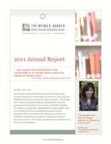Cover of 2011 Annual Report